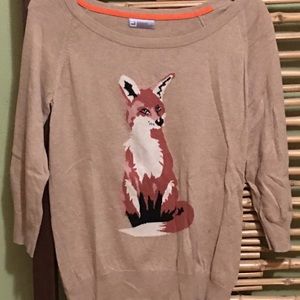 Fox Sweater LARGE